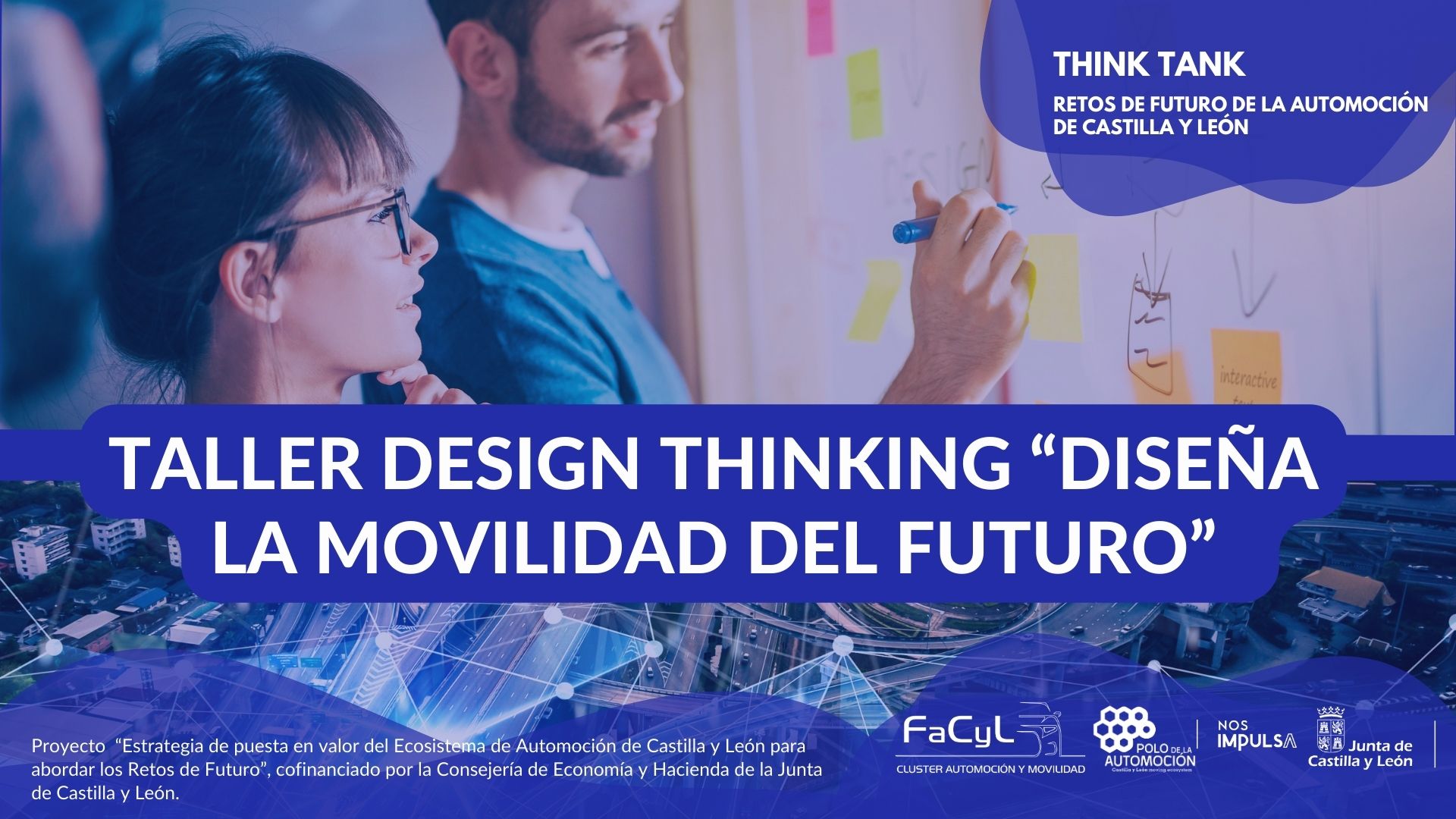 Lee más sobre el artículo Taller Design Thinking «Diseña La Movilidad del Futuro» con estudiantes de FP de Valladolid