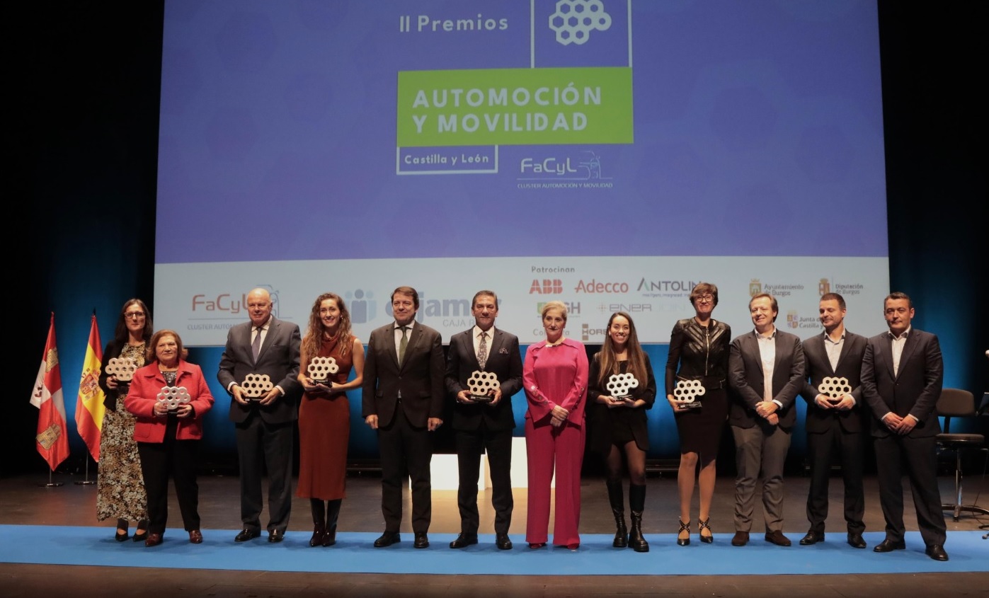 En este momento estás viendo Antolin, GMV, HORSE y Grupo Lince triunfan en la segunda edición de los Premios de Automoción y Movilidad de Castilla y León